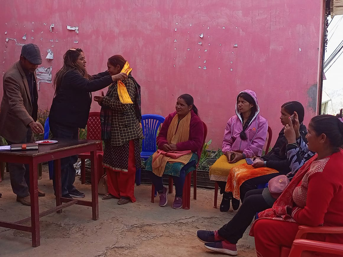 ब्यूटिसियन संघ बैतडीको अध्यक्षमा भण्डारी 